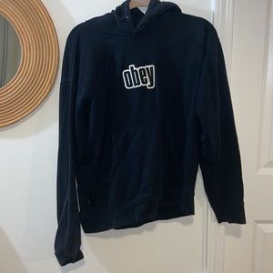Obey Embroidered Hoodie